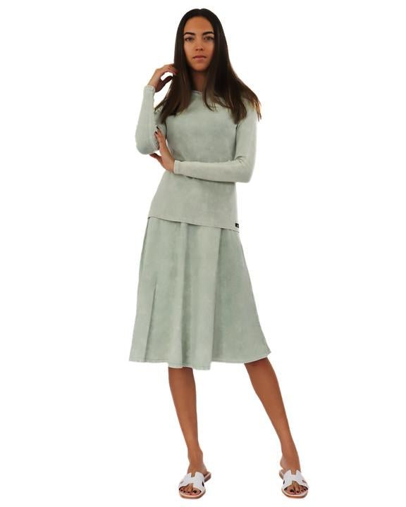 JINX Flair Knee Skirt-Skirt-Mementos