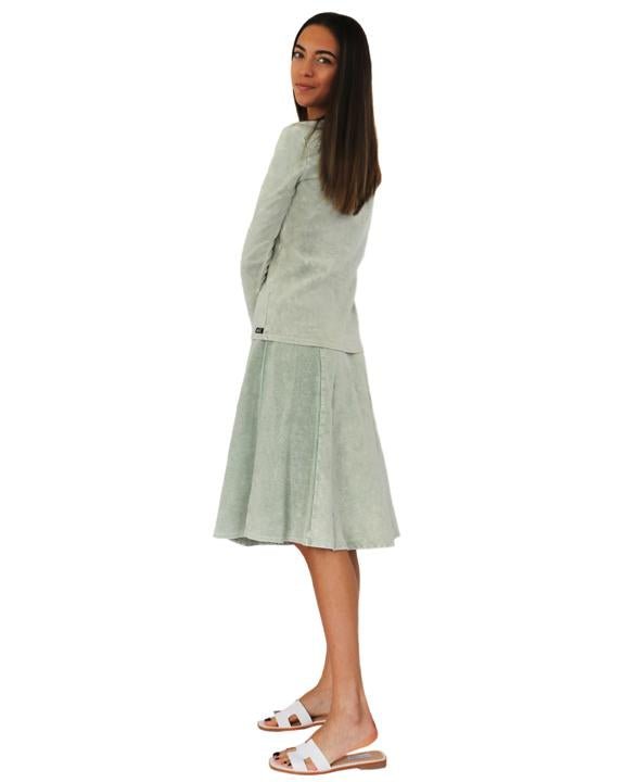 JINX Flair Knee Skirt-Skirt-Mementos
