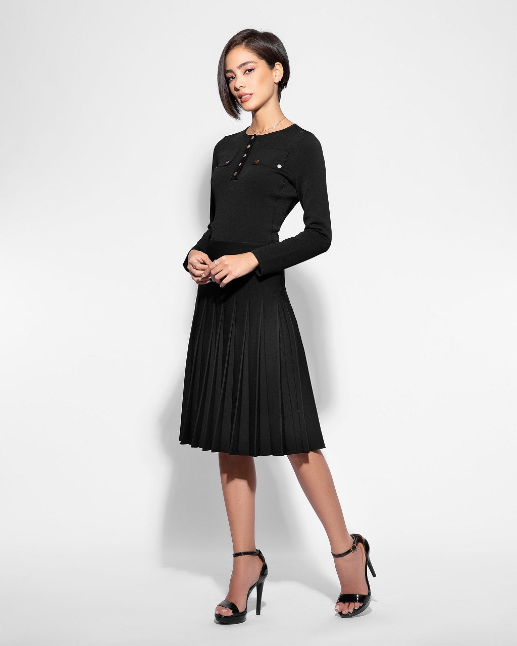 Aleeza Pleated Wonder Skirt