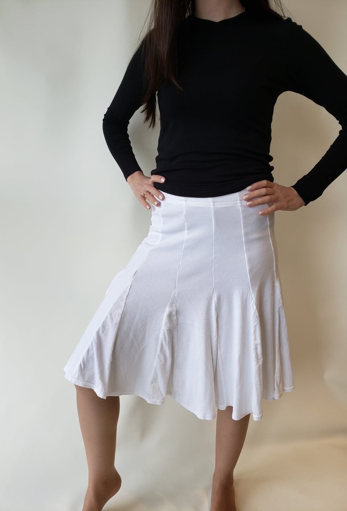 Hardtail Fit N Flare Knee Skirt-Skirt-Mementos
