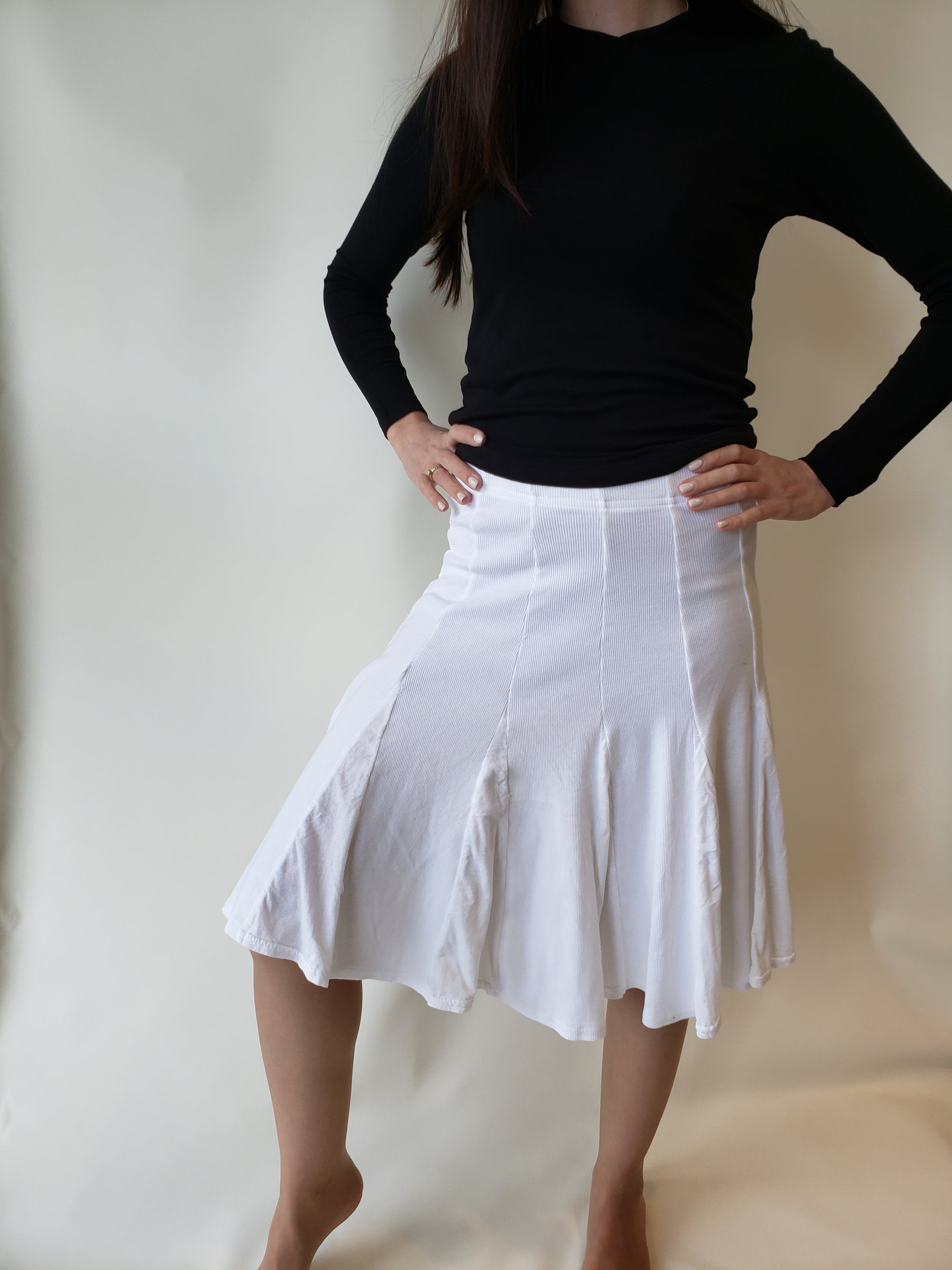 Hardtail Fit N Flare Knee Skirt-Skirt-Mementos
