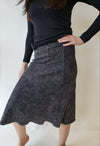 Hardtail Panel Rib Knit Knee Skirt-Skirt-Mementos