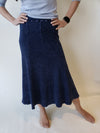 Hardtail Panel Rib Knit Knee Skirt-Skirt-Mementos