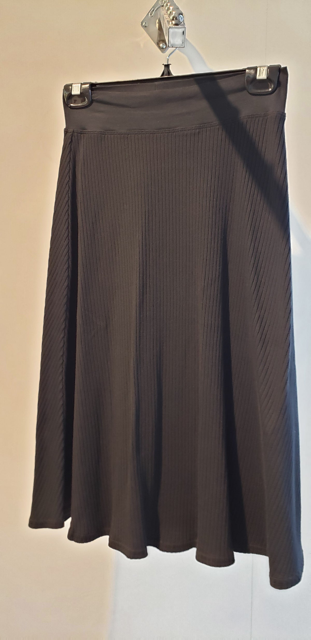 Hardtail Wide Ribbed Knee Skater Skirt-Skirt-Mementos