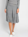 Meli Ribbed Peasant Skirt-Skirt-Mementos