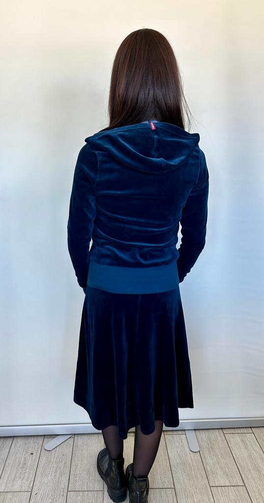 Hardtail Velour A-Line Skirt