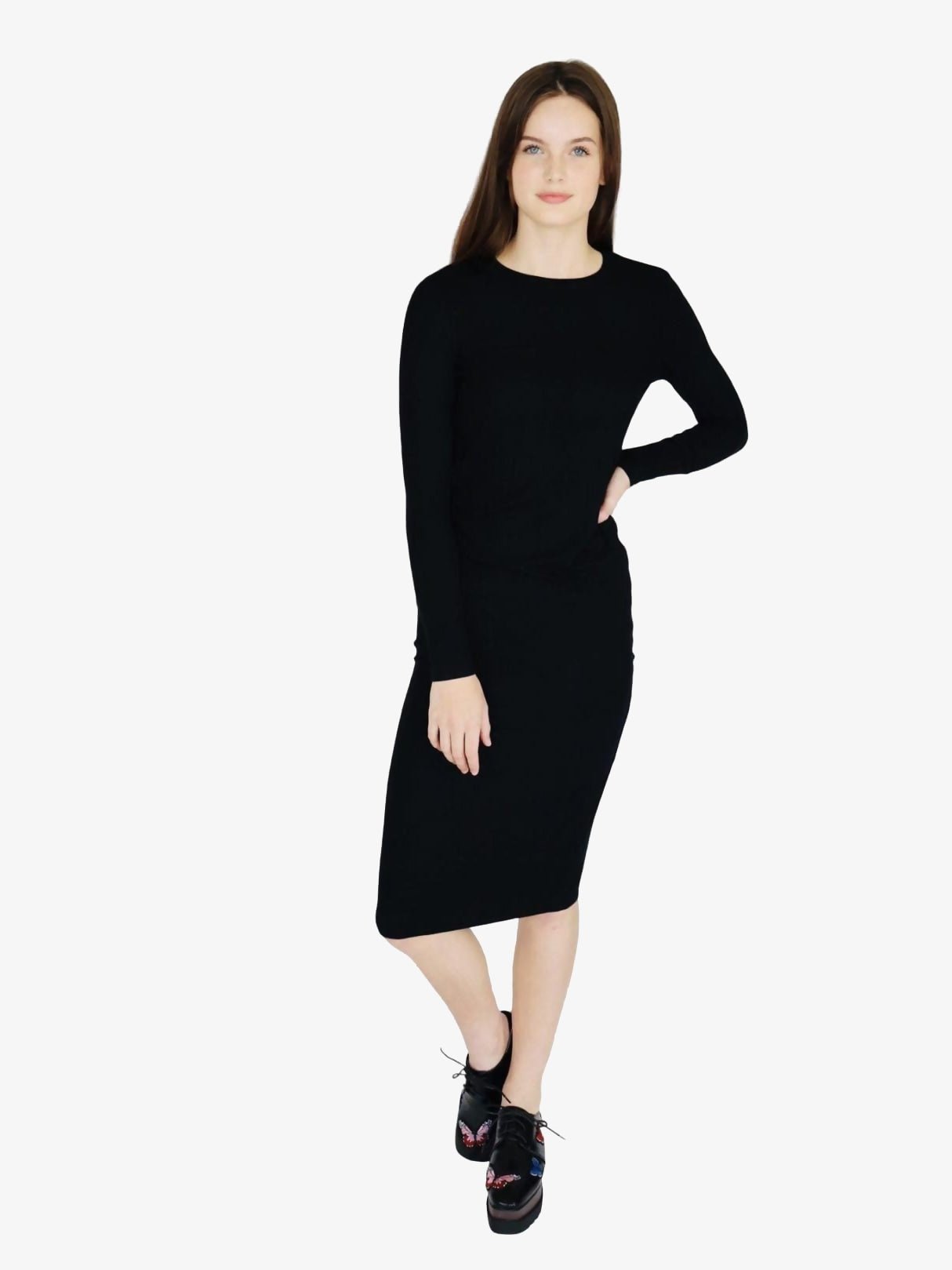 Ava Lea Classic Rib LS Top-Top-Mementos