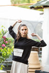 NOD Leathered Pocket Crew Top-Top-Mementos