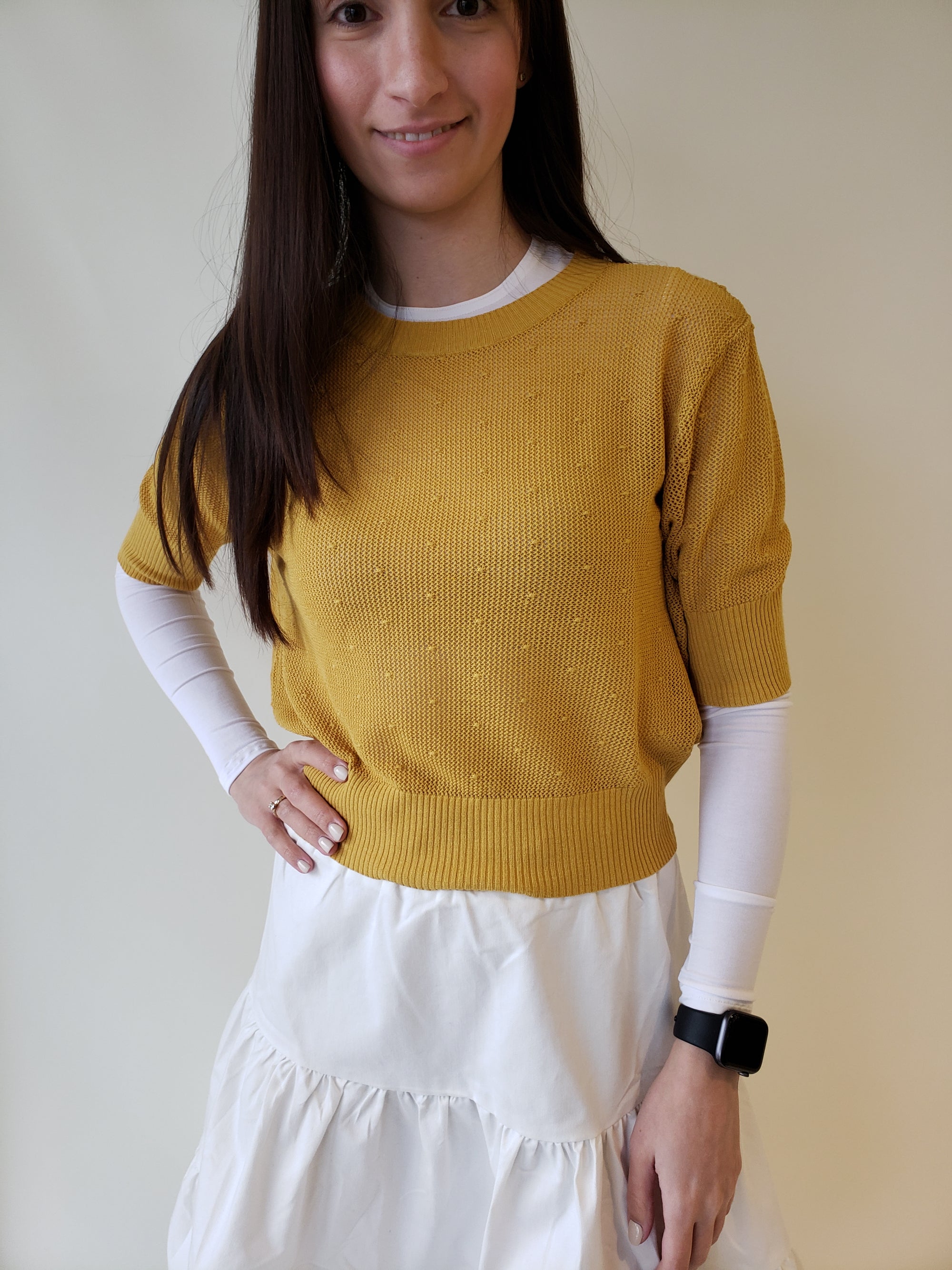 Kerisma Georgina SS Crop Top-Top-Mementos