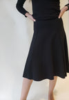 Meli 6 Panel Knee Skirt-Skirt-Mementos