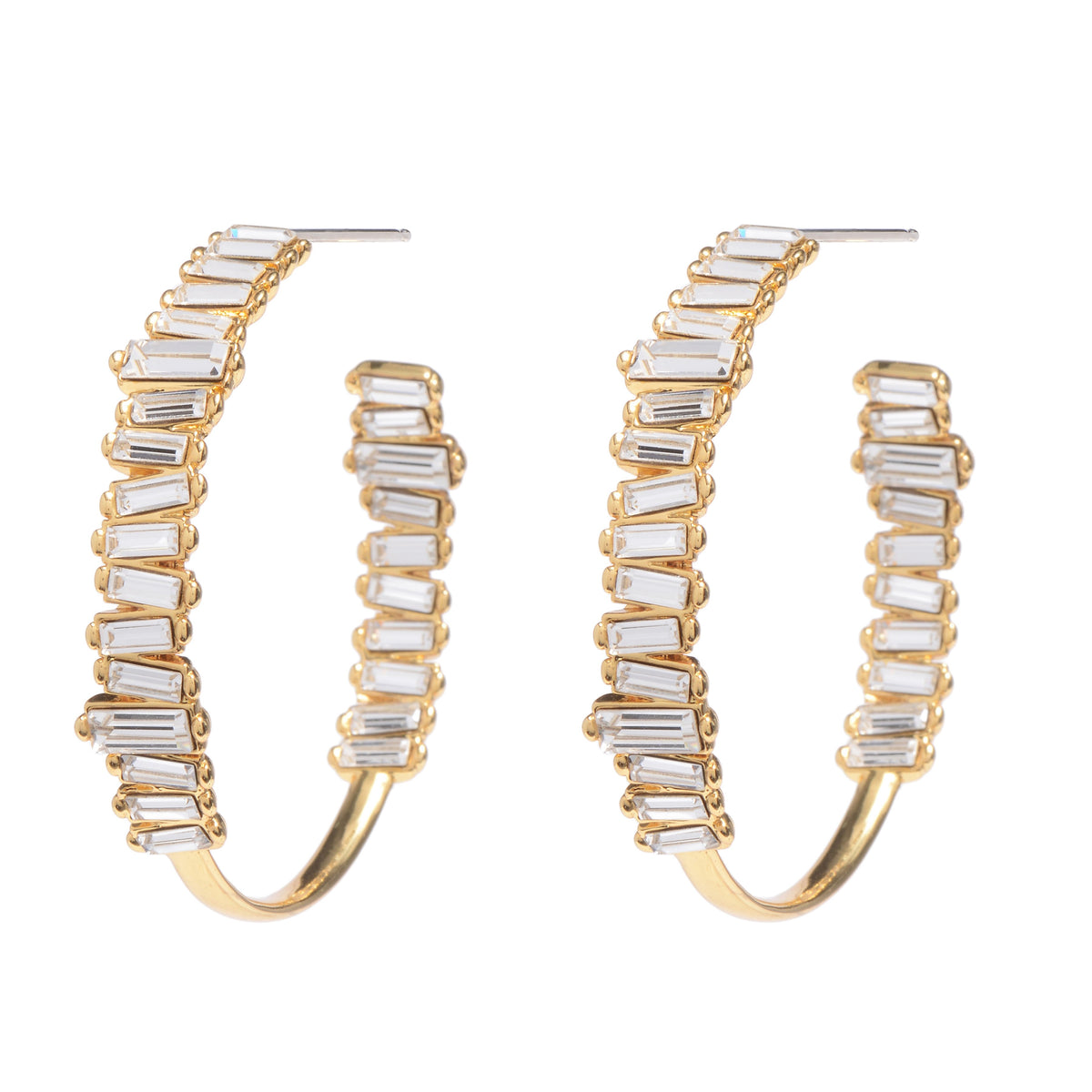 Melissa Lovy Serena Hoops-Earrings-Mementos
