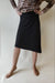 Hardtail Asymetrical Crepe Knee Skirt-Skirt-Mementos