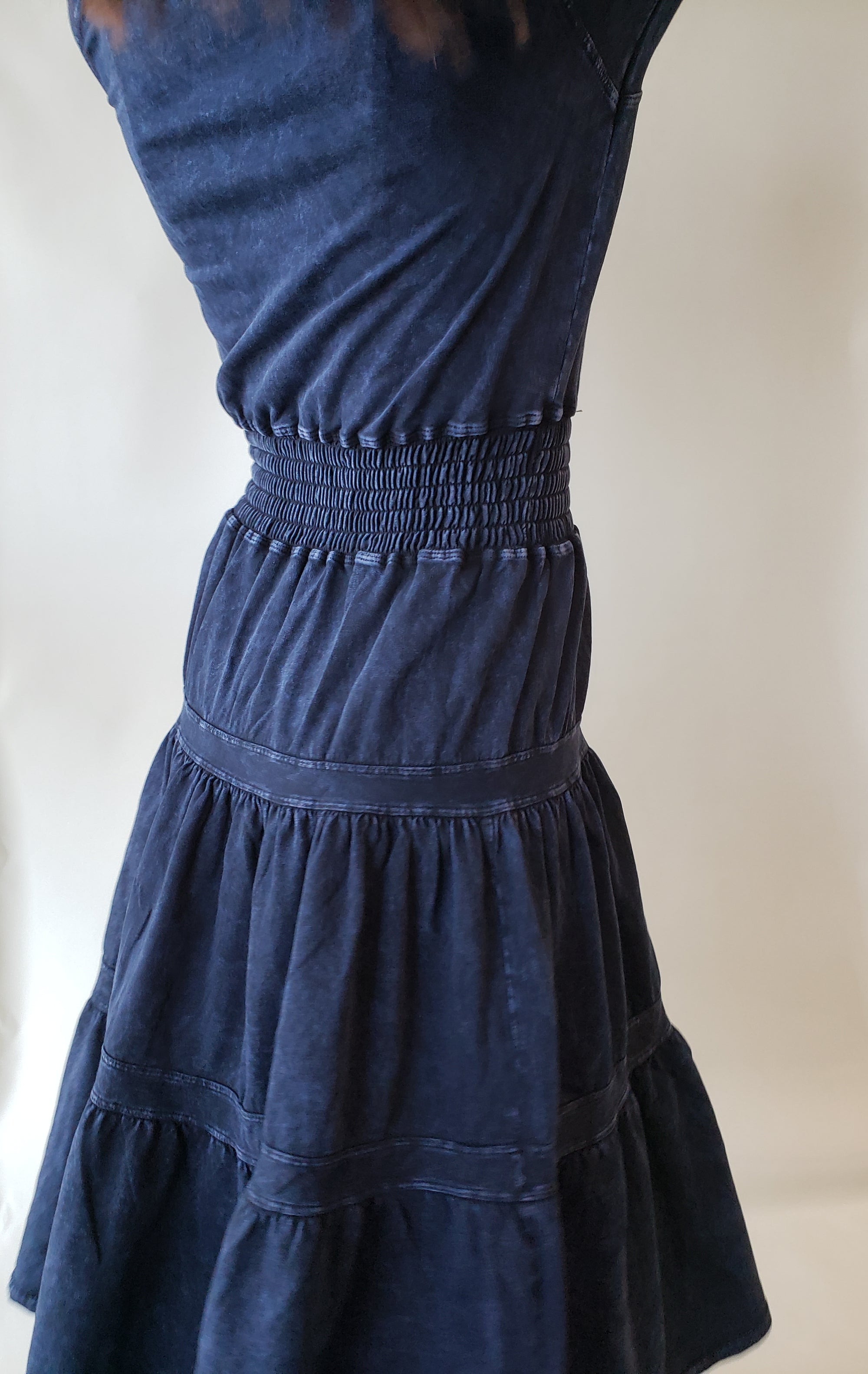 Hardtail Boho 3-Tier LS Dress-Dress-Mementos