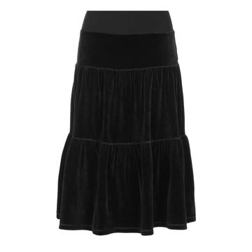 Parni Velour Layer Skirt-Skirt-Mementos