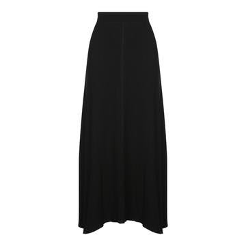 Parni Wide Ribbed Maxi Skirt-Skirt-Mementos