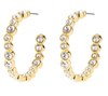 Melissa Lovy Baby Blair Hoops-Earrings-Mementos