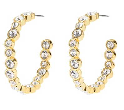 Melissa Lovy Baby Blair Hoops-Earrings-Mementos