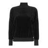 Parni Velour Turtleneck Sweatshirt-Turtleneck-Mementos