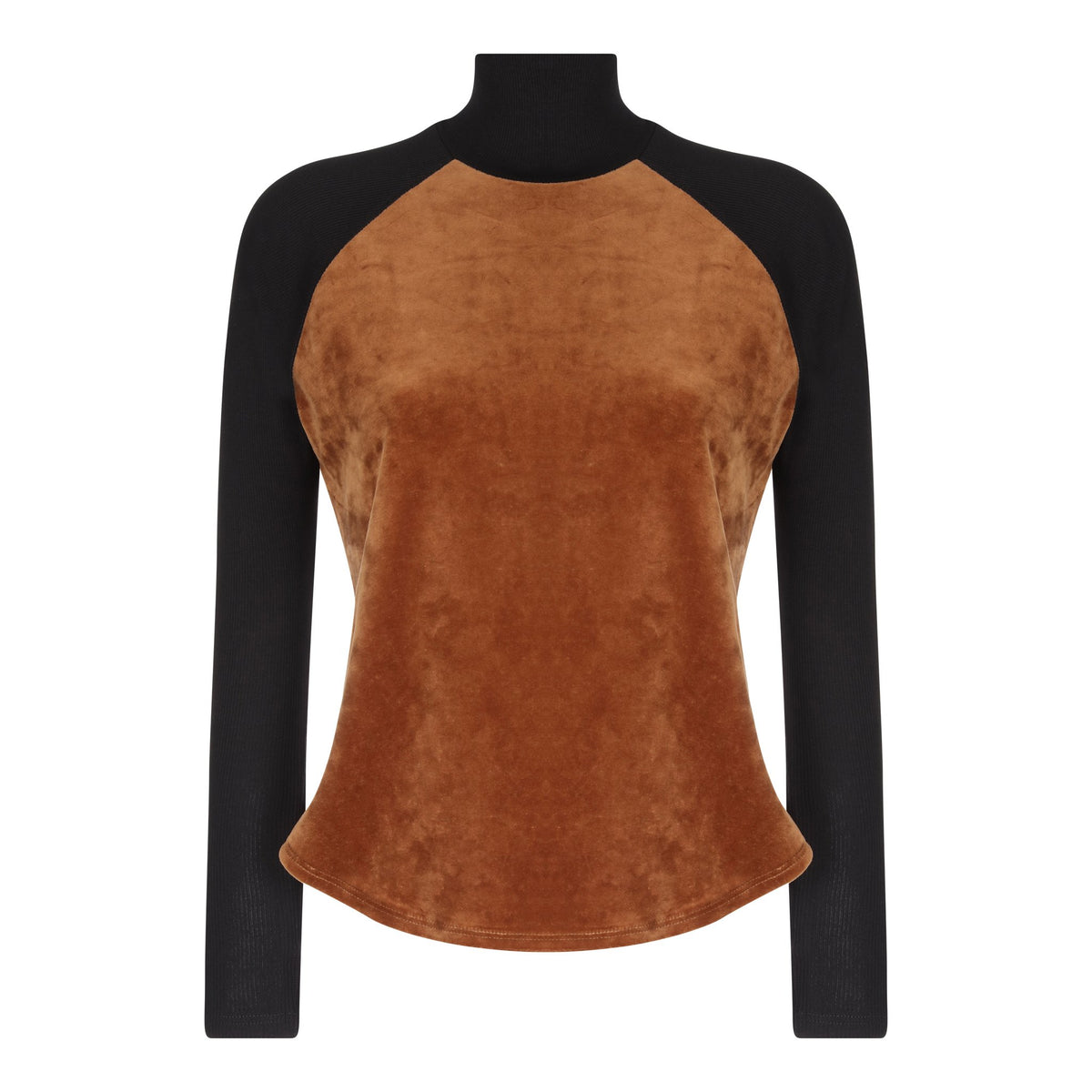 Parni Velour Dolman Turtleneck-Turtleneck-Mementos