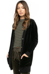 Hardtail Velour Oversized Cardigan-Cardigan-Mementos