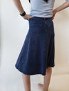 Hardtail High Waist Jean Knee Skirt-Skirt-Mementos