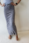 Hardtail Jean Column Maxi Skirt-Skirt-Mementos