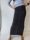 Hardtail Jean Column Maxi Skirt-Skirt-Mementos