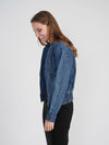 Bliss Denim Bomber Jacket