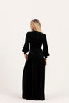 Aleeza Mali Velvet Maxi Dress