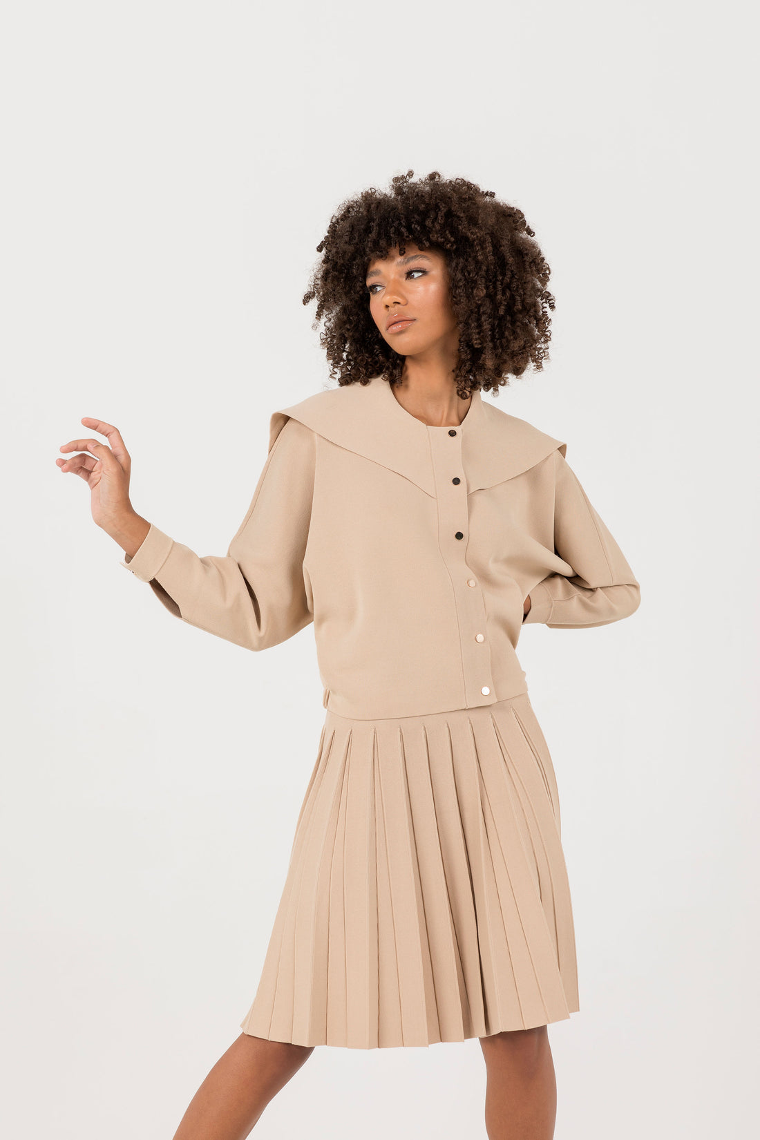 Aleeza Pleated Wonder Skirt