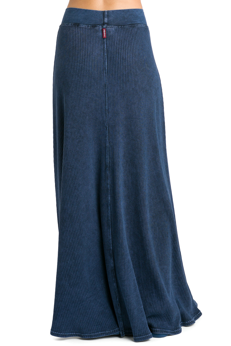 Hardtail Wide Ribbed Maxi Skater Skirt