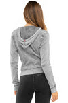 Hardtail Zip-Up Rib Waisted Hoodie