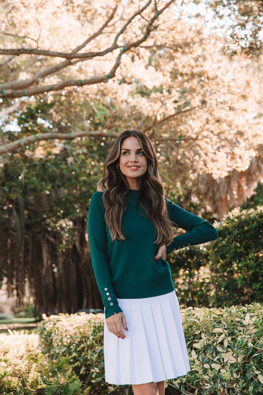 Aleeza Knit Darien Color Top
