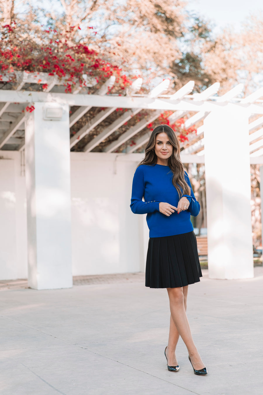 Aleeza Knit Darien Color Top
