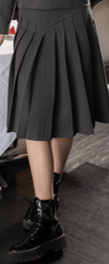 NOD Spade Pleated Skirt-Skirt-Mementos