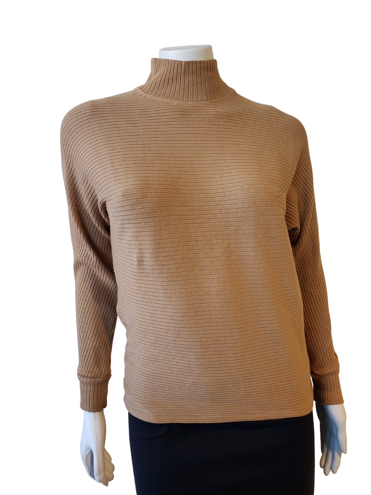 Hardtail Wide Ribbed Dolman Pullover-Pullover-Mementos