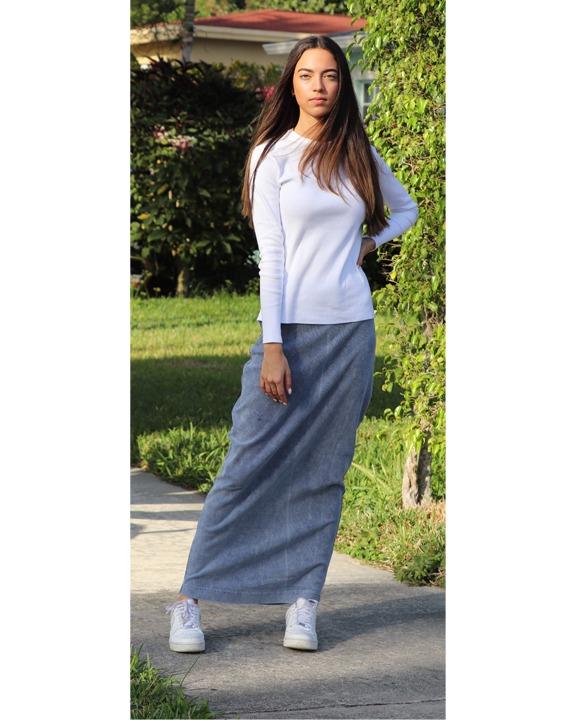JINX Maxi Pencil Skirt-Skirt-Mementos