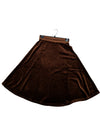 Hardtail Velour A-Line Skirt-Skirt-Mementos