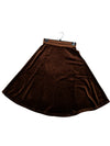 Hardtail Velour A-Line Skirt-Skirt-Mementos