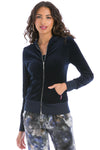 Hardtail Velour Zip Hoodie