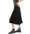 Hardtail Velour Midi A-Line Skirt