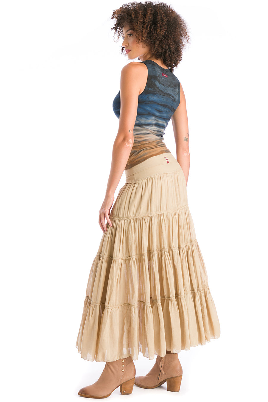 Hardtail Rolldown Tiered Skirt