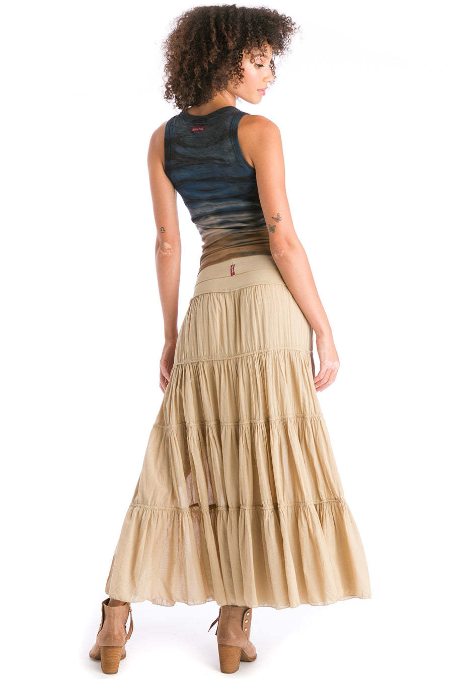 Hardtail Rolldown Tiered Skirt